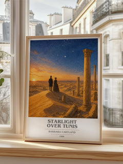 Starlight Over Tunis Book Cover Poster by Barbara Cartland – image 2