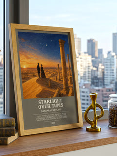 Starlight Over Tunis Bookish Wall Art by Barbara Cartland – image 3