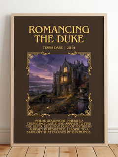 Romancing the Duke Minimalist Book Poster by Tessa Dare – image 2