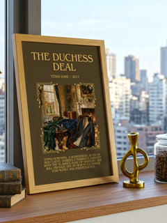 The Duchess Deal Minimalist Book Poster by Tessa Dare – image 3