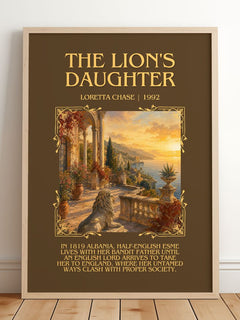 The Lion's Daughter Minimalist Book Poster by Loretta Chase – image 2