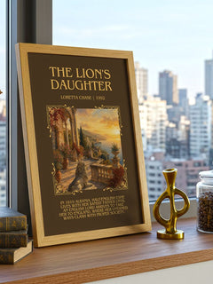 The Lion's Daughter Minimalist Book Poster by Loretta Chase – image 3