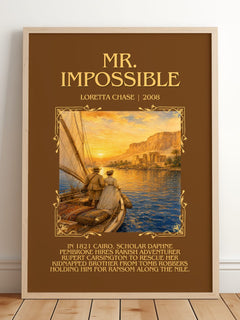 Mr. Impossible Minimalist Book Poster by Loretta Chase – image 2