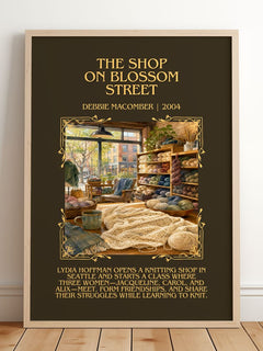 The Shop on Blossom Street Minimalist Book Poster by Debbie Macomber – image 2