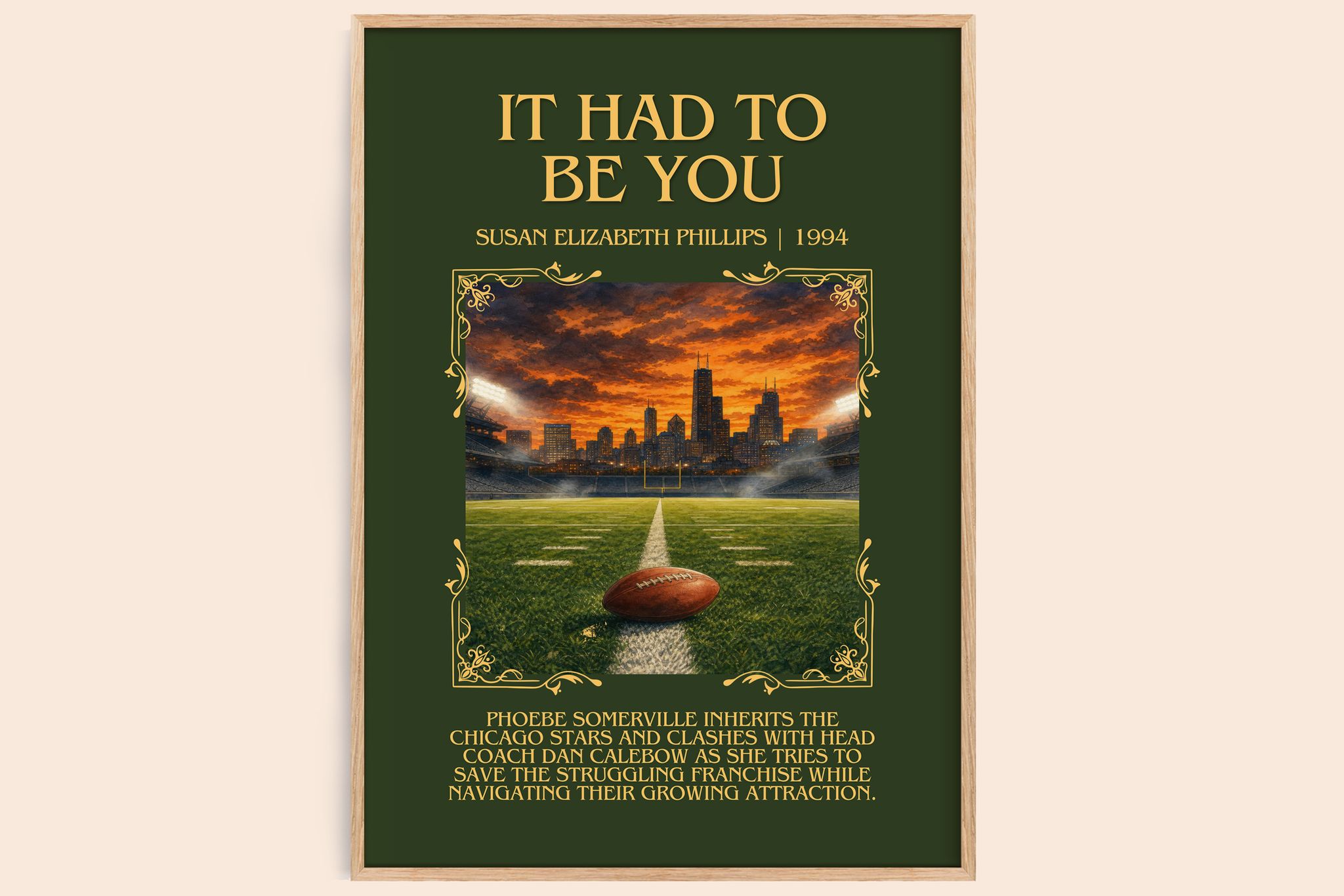 It Had to Be You Minimalist Book Poster by Susan Elizabeth Phillips