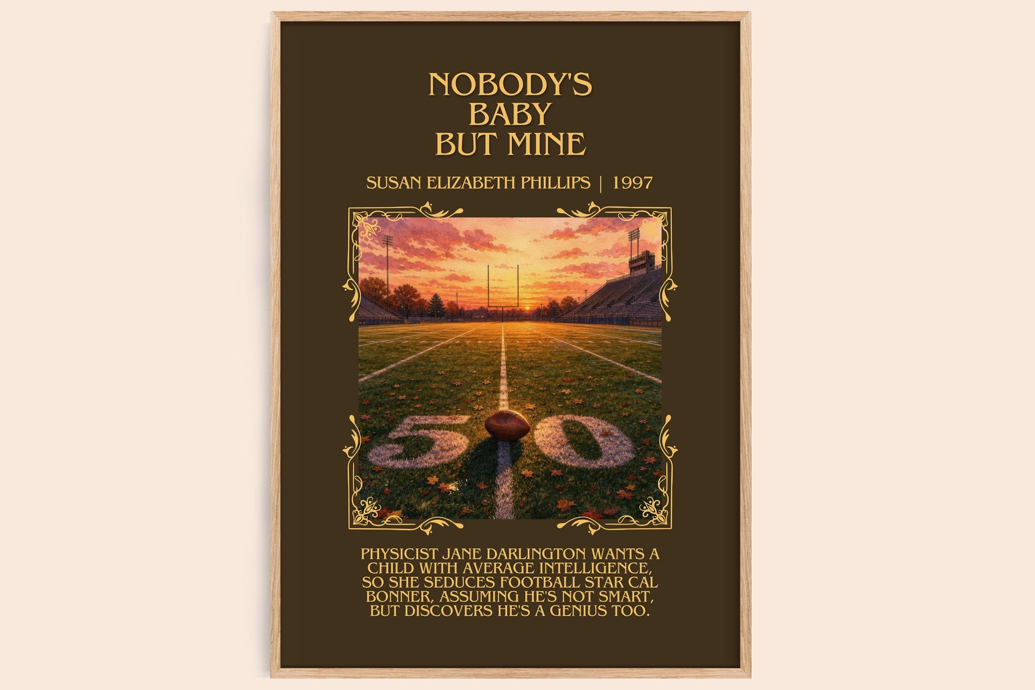 Nobody's Baby But Mine Minimalist Book Poster by S. Phillips
