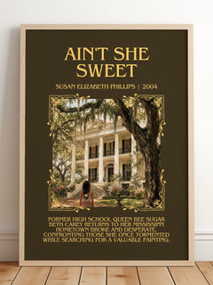Ain't She Sweet Minimalist Book Poster by Susan Elizabeth Phillips – image 2