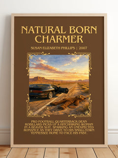 Natural Born Charmer Minimalist Book Poster by S. Phillips – image 2
