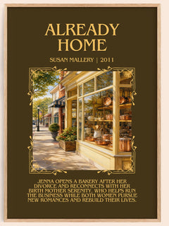 Already Home Minimalist Book Poster by Susan Mallery – image 1