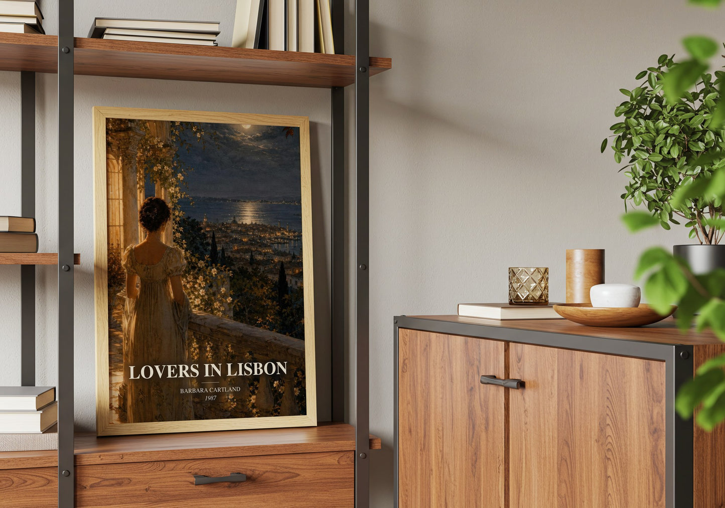 Lovers In Lisbon book watercolour illustration paper finish options – matte satin gloss