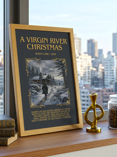 A Virgin River Christmas Minimalist Book Poster by Robyn Carr – image 3