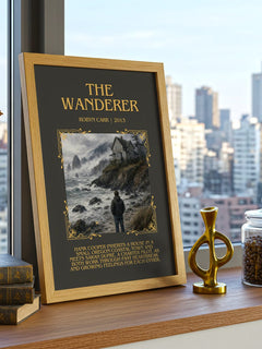 The Wanderer Minimalist Book Poster by Robyn Carr – image 3