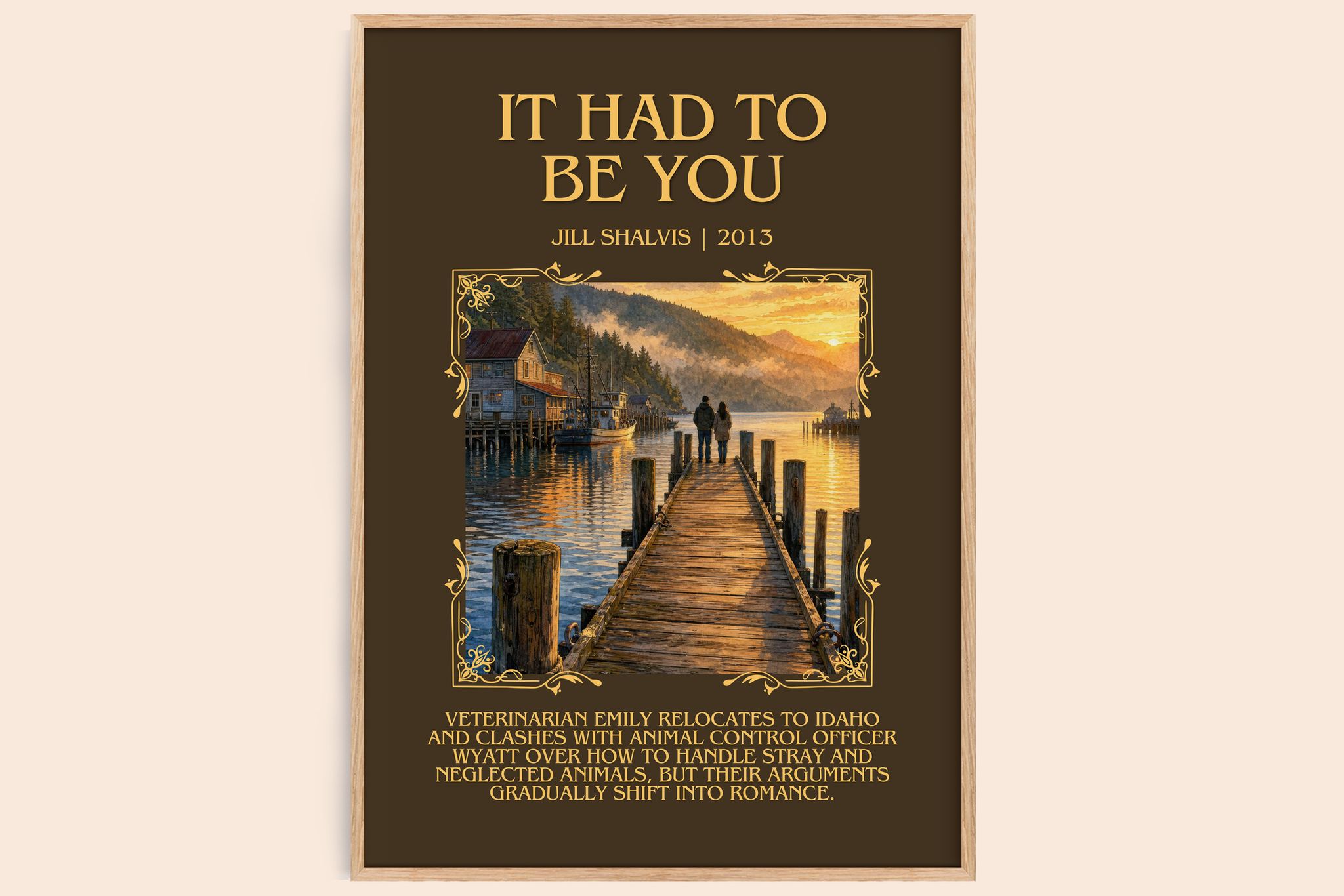 It Had to Be You Minimalist Book Poster by Jill Shalvis