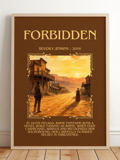 Forbidden Minimalist Book Poster by Beverly Jenkins – image 2