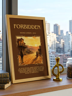 Forbidden Minimalist Book Poster by Beverly Jenkins – image 3
