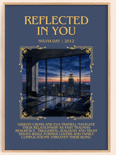 Reflected in You Minimalist Book Poster by Sylvia Day – image 1