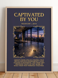 Captivated by You Minimalist Book Poster by Sylvia Day – image 2