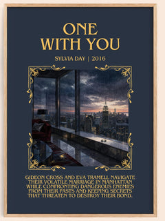 One with You Minimalist Book Poster by Sylvia Day – image 1