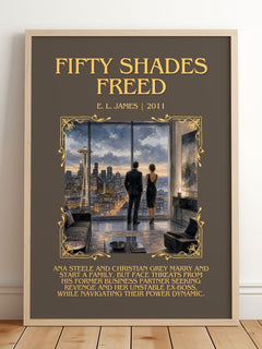 Fifty Shades Freed Minimalist Book Poster by E. L. James – image 2
