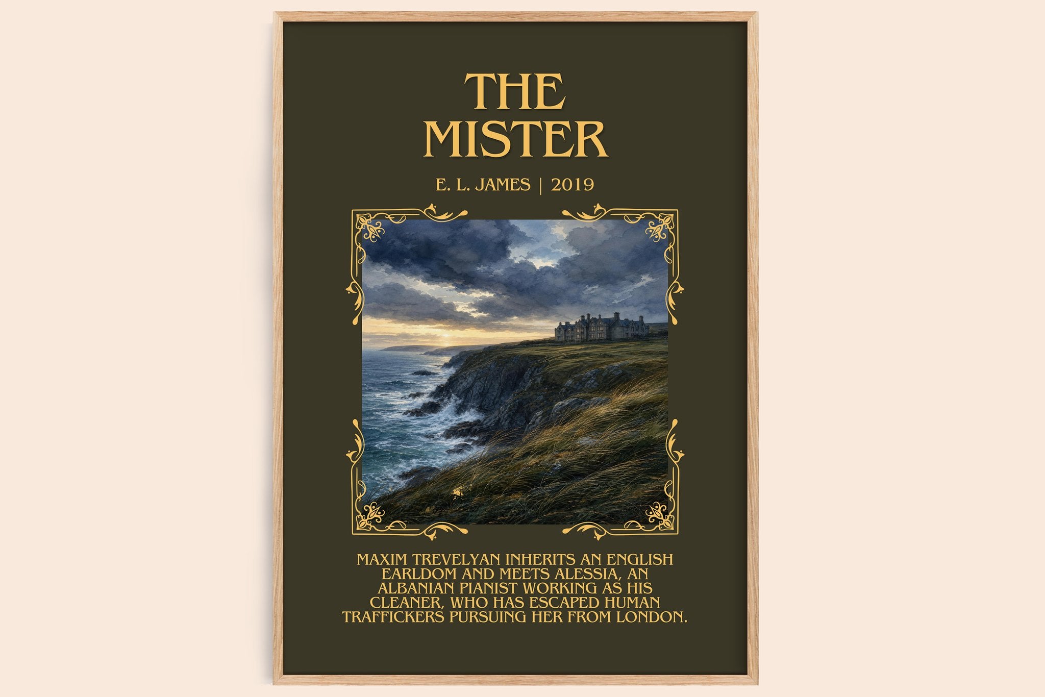 The Mister Minimalist Book Poster by E. L. James