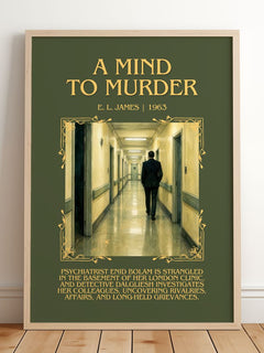 A Mind to Murder Minimalist Book Poster by E. L. James – image 2