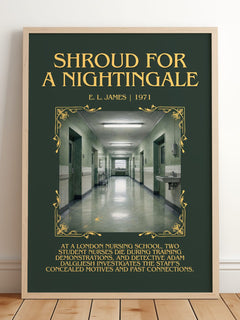 Shroud for a Nightingale Minimalist Book Poster by E. L. James – image 2