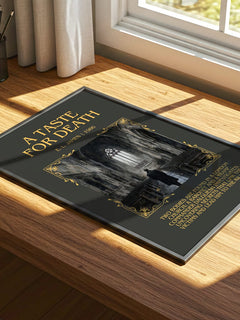 A Taste for Death Minimalist Book Poster by E. L. James – image 4