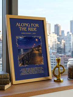 Along for the Ride Minimalist Book Poster by Sarah Dessen – image 3