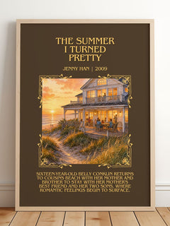 The Summer I Turned Pretty Minimalist Book Poster by Jenny Han – image 2