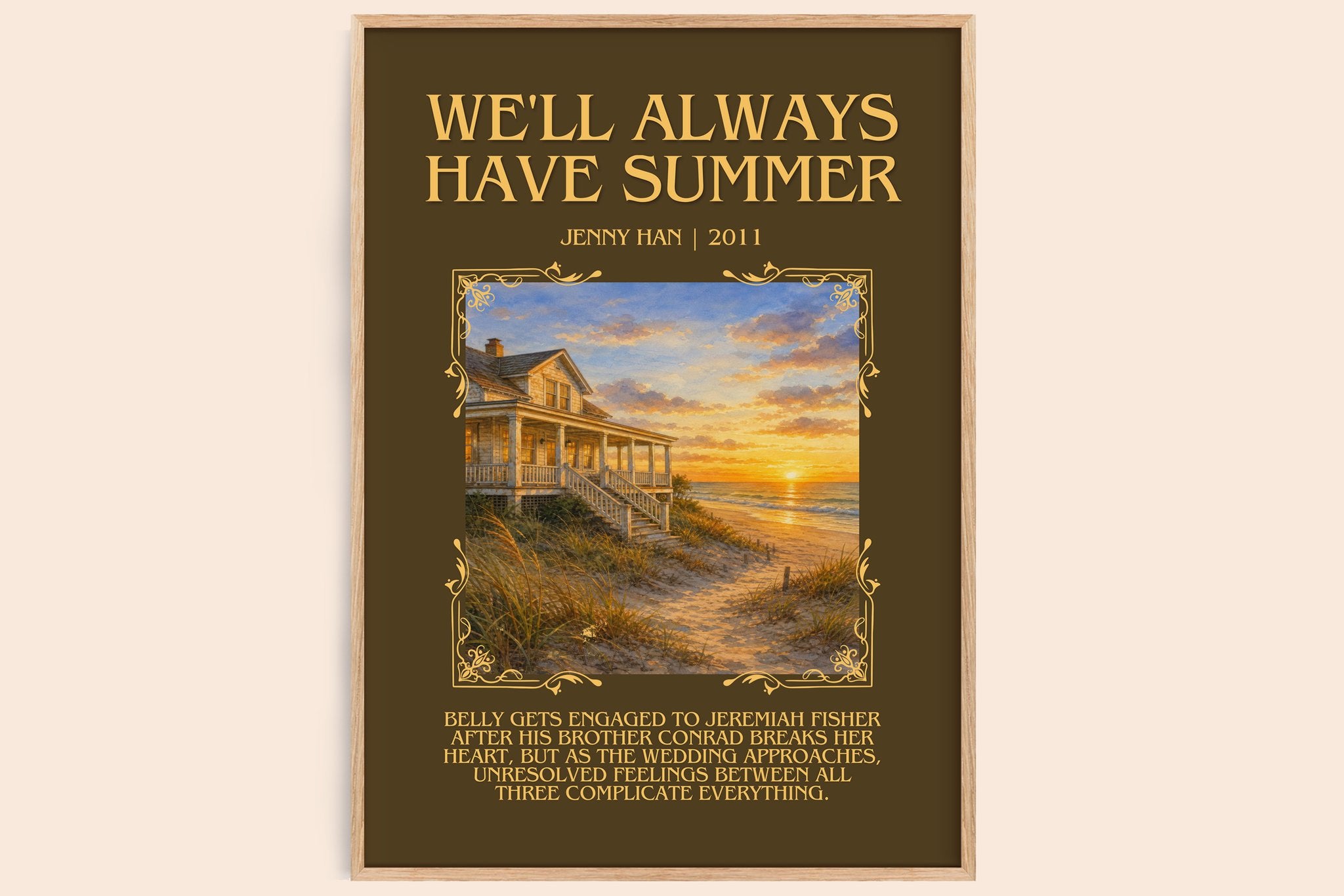 We'll Always Have Summer Minimalist Book Poster by Jenny Han