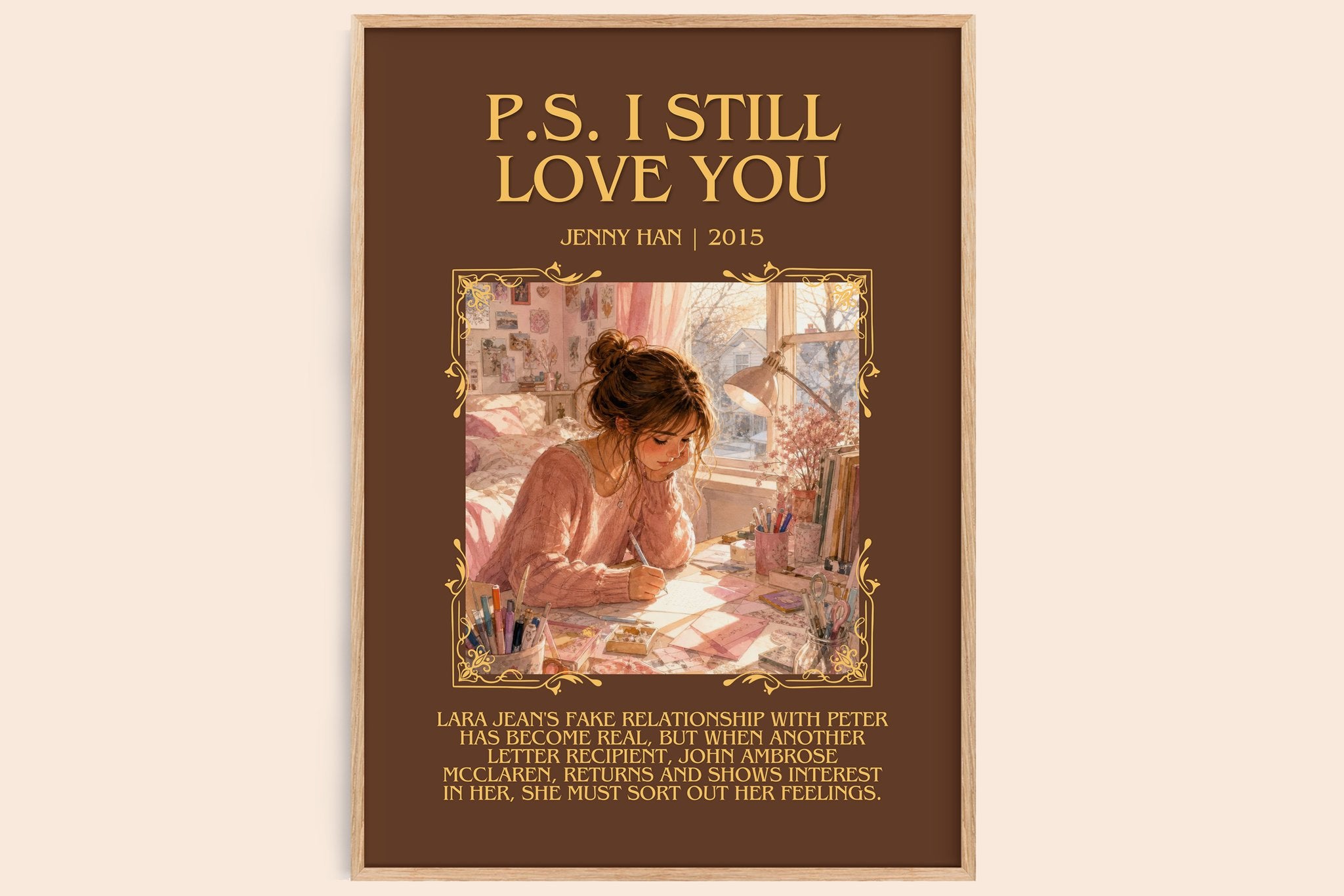 P.S. I Still Love You Minimalist Book Poster by Jenny Han