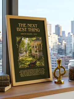 The Next Best Thing Minimalist Book Poster by Kristan Higgins – image 3
