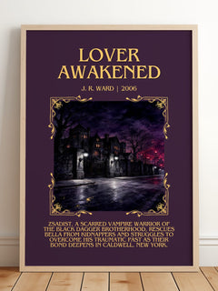 Lover Awakened Minimalist Book Poster by J. R. Ward – image 2