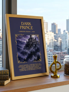 Dark Prince Minimalist Book Poster by Christine Feehan – image 3