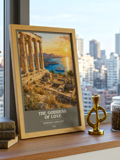 The Goddess Of Love Book Cover Poster by Barbara Cartland – image 3