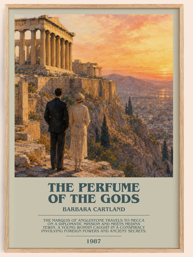 The Perfume Of The Gods Bookish Wall Art by Barbara Cartland