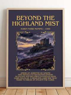 Beyond the Highland Mist Minimalist Book Poster by Karen Marie Moning – image 2