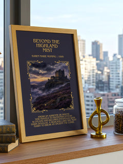 Beyond the Highland Mist Minimalist Book Poster by Karen Marie Moning – image 3