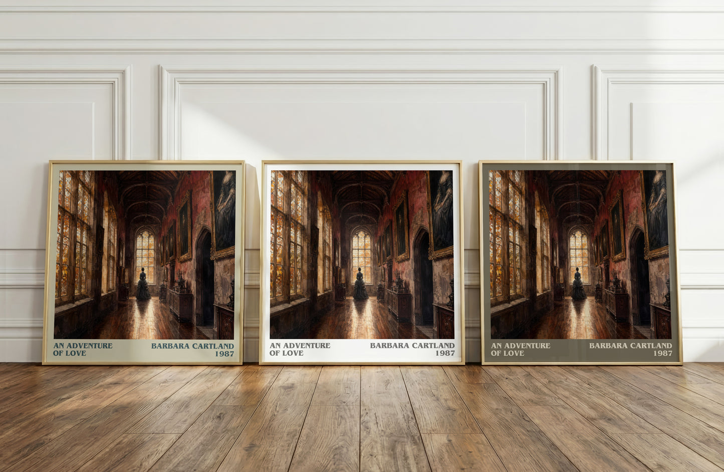 An Adventure Of Love literary art print colour and style options – Barbara Cartland book art