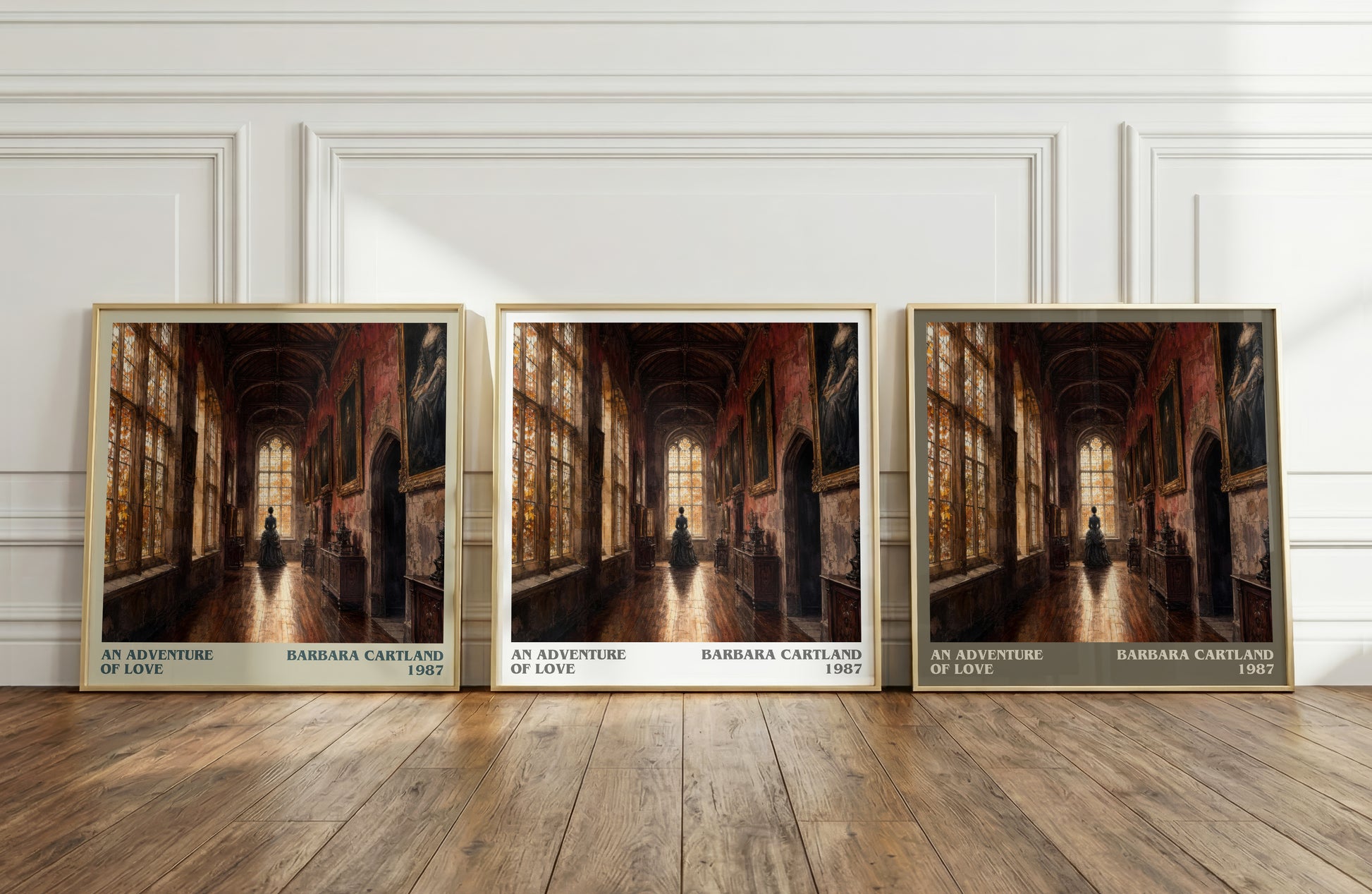 An Adventure Of Love literary art print colour and style options – Barbara Cartland book art