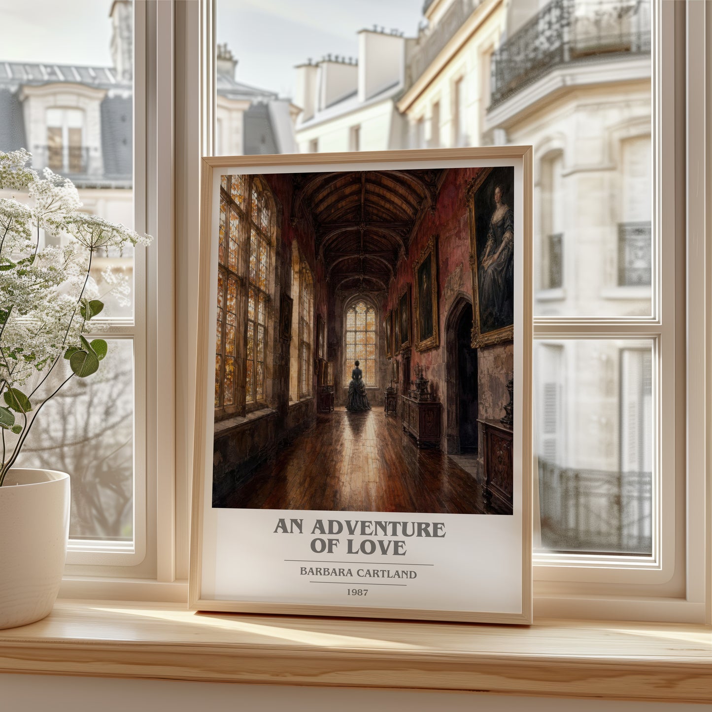 An Adventure Of Love book cover poster colour and style options – Barbara Cartland book art