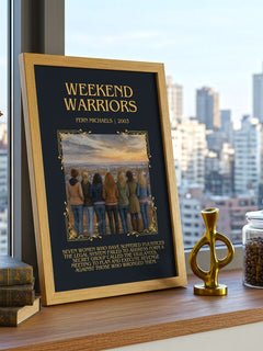 Weekend Warriors Minimalist Book Poster by Fern Michaels – image 3