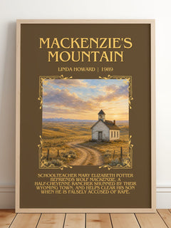 Mackenzie's Mountain Minimalist Book Poster by Linda Howard – image 2