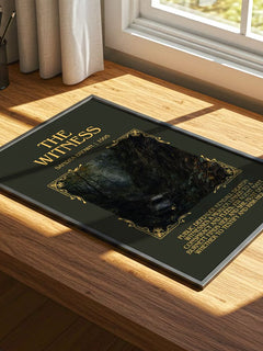 The Witness Minimalist Book Poster by Sandra Brown – image 4