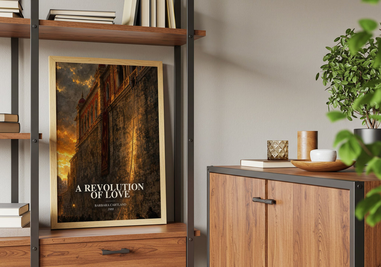 A Revolution Of Love book watercolour illustration paper finish options – matte satin gloss