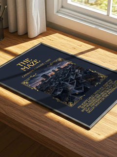 The Maze Minimalist Book Poster by Catherine Coulter – image 4