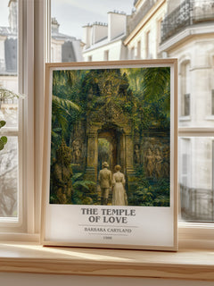 The Temple Of Love Book Cover Poster by Barbara Cartland – image 2