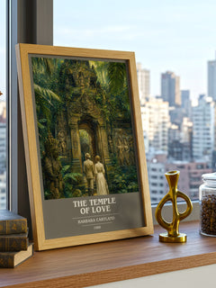 The Temple Of Love Book Cover Poster by Barbara Cartland – image 3