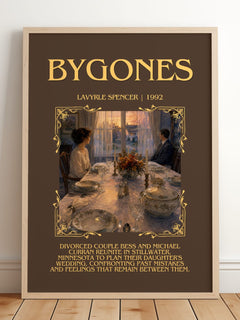 Bygones Minimalist Book Poster by LaVyrle Spencer – image 2