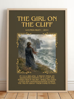 The Girl on the Cliff Minimalist Book Poster by Lucinda Riley – image 2